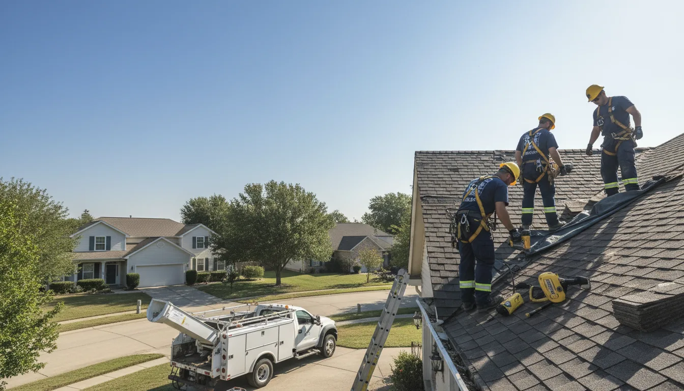 Emergency Roof Repair in Baldwin, IL near me